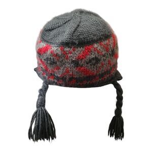 Columbia Unisex O/S Acrylic Fleece-Lined Knit Beanie With Braids
